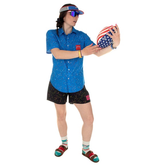 Pit Viper Blue Ribbon Party Shirt