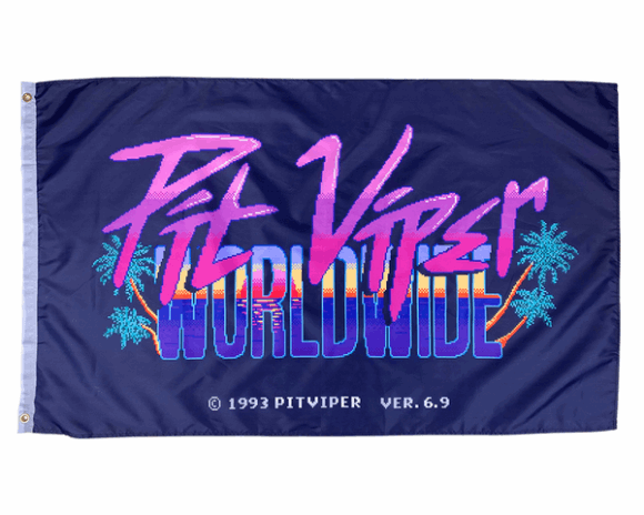 Pit Viper Virtual Vacation Flag