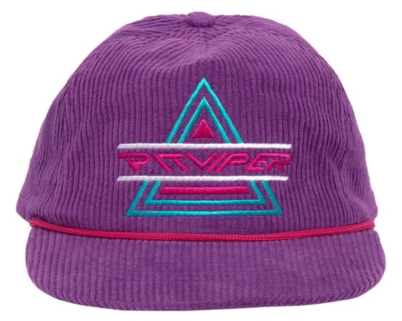 Groomer Hat Purple Pit Viper